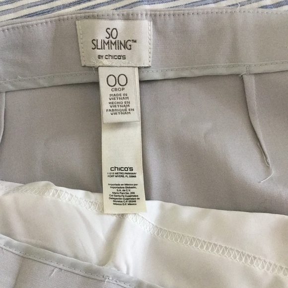 Chico's So Slimming Crop Pant size 00 - Picture 4 of 6